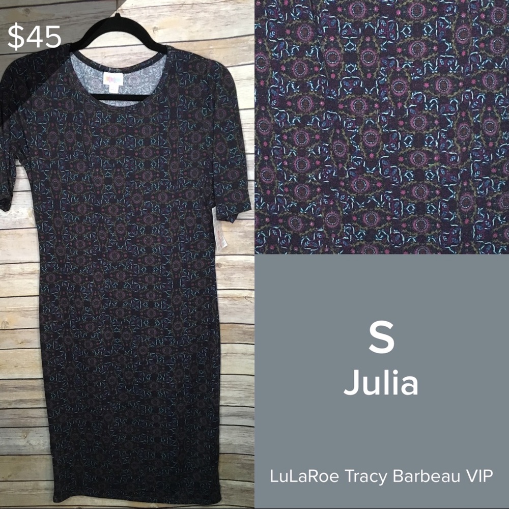 NWT LuLaRoe Small Julia Dress